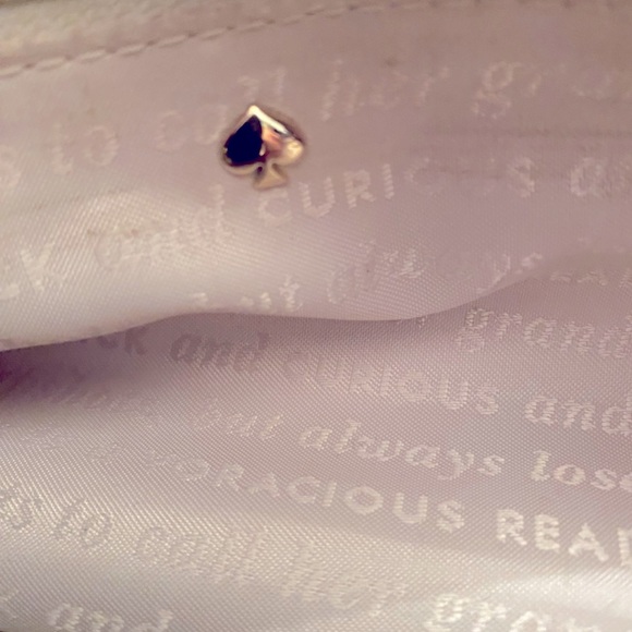 NWOT Kate Spade Authentic Wool Button Hand Bag - Picture 8 of 9